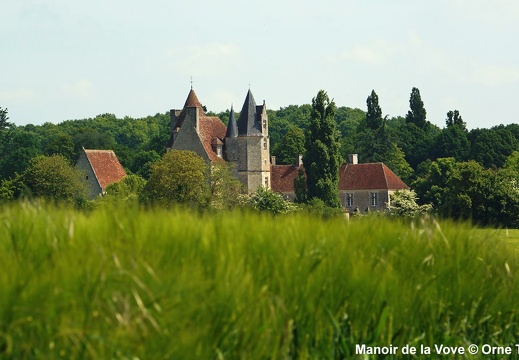 Manoir de la Vove à Corbon dans le Perche Ornais