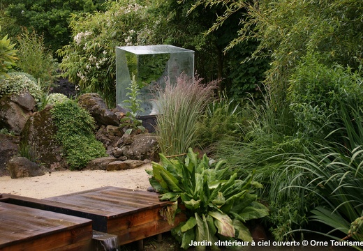 Jardin intérieur à ciel ouvert à Athis de l'Orne