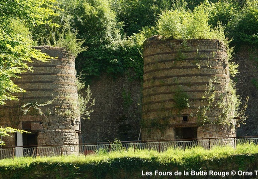 Fours de calcination de la Butte Rouge à la Ferrière aux Etangs