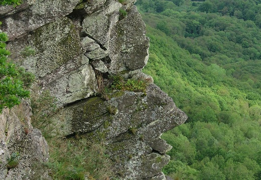 Site de la Roche d'Oëtre en Suisse Normande