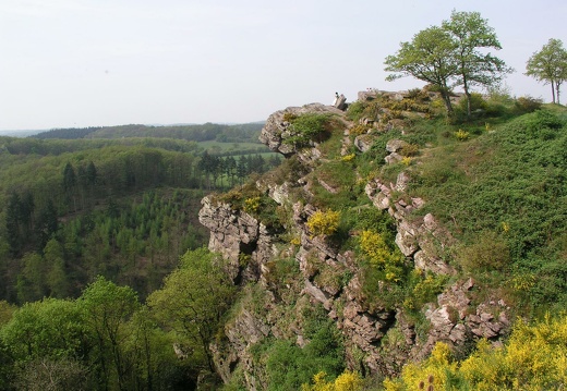 Site de la Roche d'Oëtre en Suisse Normande