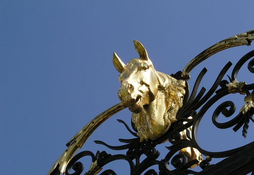 Grille du Haras national du Pin Orne Normandie