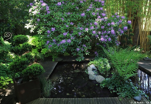 Jardin retiré à Bagnoles de l'Orne