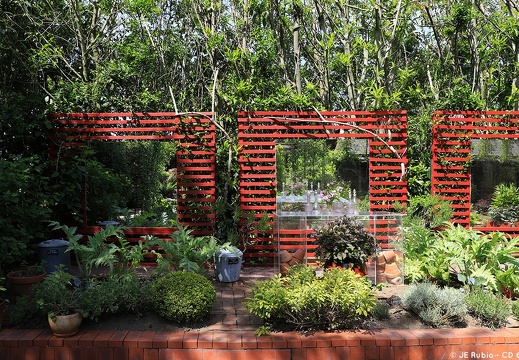 Jardin Intérieur à ciel ouvert à Athis de l'Orne