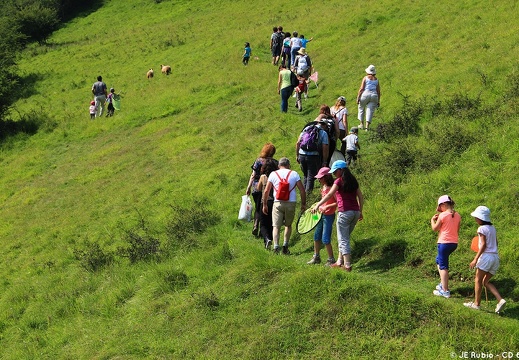 Visite d'un espace naturel sensible